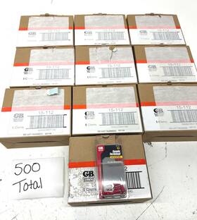 15-112 Gardner Bender 500 Pack Garder 22-16 Awg 8-10 Stud Size Spade Terminal Red