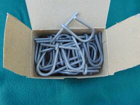 Drv-7 Garvin Drv-7/8 Lot Of 50 Galvanized Nail On Drive Rings 7/8 Inch Drv