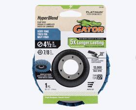 391188 Gator Hyperblend Aluminum Oxide Pad -grit Disc Sandpaper