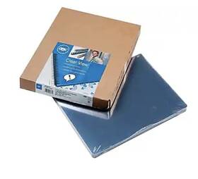 2020024 Gbc View Presentation Covers 8.75 Inch W X 11.25 H 100 Box - Clear