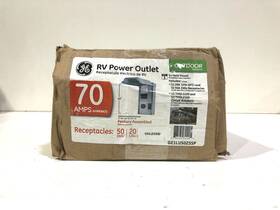 Ge1lu502ssp Ge Rv Panel With 50 Amp Receptacle 20 Gfci