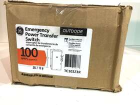 Tc10323r Ge 100 Amp 240-volt Non-fused Emergency Power Transfer Switch