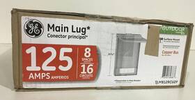 Tlm812rcu2p Ge Powermark Gold 125 Amp 8-space 16-circuit Outdoor Main Lug Load Center