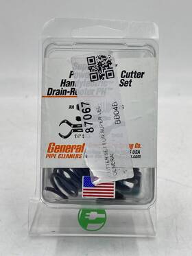 87067 General Pipe Cleaners New Hecs Handylectric Cutter Set 5 Piece Drain-rooter Ph C