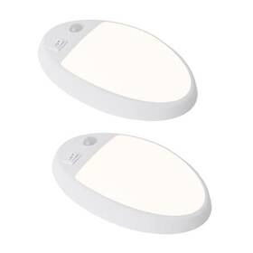 Sp01pir-wh40 Genesis Lighting Co. Ltd Facon 2pack 12v Dc Rv Interior Light With Pir Motion Sensor And 4000k Cool White
