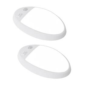 Sp01pir-wh60 Genesis Lighting Co. Ltd Facon 2pack 12v Dc Rv Interior Light With Pir Motion 6000k Daylight White