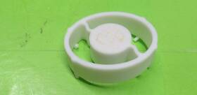 Gr1840 George Risk Industries Gri Magnet Oval Door Channel - White