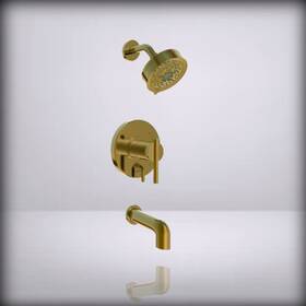 D512058bbtc Gerber Plumbing Parma Tub And Shower Trim Kit With Treysta Cartri Brushed Bronze