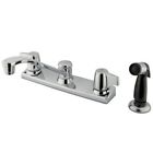 Gkb120p  Kingston Brass Water Saving Americana Centerset Kitchen Faucet 663370225833