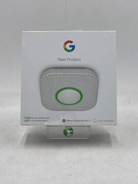 A0125 Google New Nest Protect Photoelectric Smoke And Carbon Monoxide Alarm