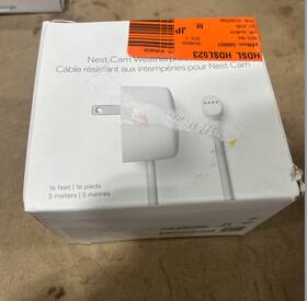 Ga02277-us Google Nest Cam Battery Weatherproof 5m Cable - Nob