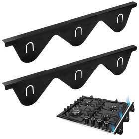 18175 Gosknor Stainless Steel Oven Stove Gap Filler Retractable Kitchen Covers - 13.8 Inch