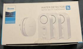 B5040101-2 Govee Wifi Water Sensor 3 Pack Leak Detector Free Fast Shipping
