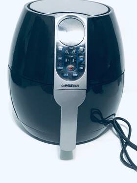 Gw22638 Gowise Usa 3.7-quart Programmable Air Fryer With 8 Cook Presets Gw22638-black A