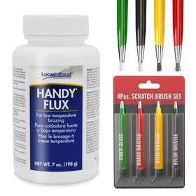 Bdl-0576 Gras Art Bundles Handy Flux 7oz With 4-piece Pixiss Scratch Brush Pen Set Includes