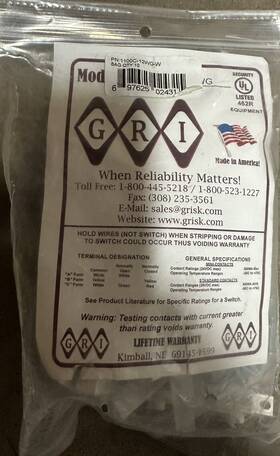 1100c-12wg-w Gri Lot Of 10 Surface Mount Contact