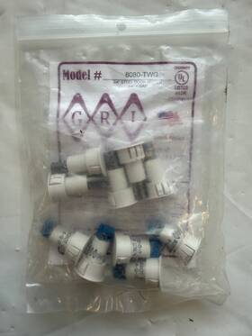 8080-twg-w Gri 8080-t Series 3/4 Inch Steel Door Recessed Switch Set Qty 5