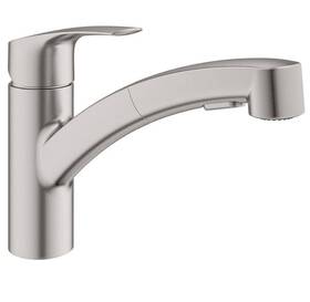 30306dc1 Grohe - Eurosmart Dual Spray Pull-out Kitchen Faucet With Super Steel