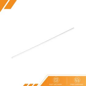Gryfton 680811088666 2pcs Clear Rigid Tubing Pipe 3mm 1/8 Inch Id X 5mm 3/16 Od 1ft 305mm