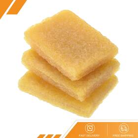 Gryfton 686130913177 6pack 50x35x10mm Residue Eraser Rubber Rectangle Adhesive Remover Cement Yellow