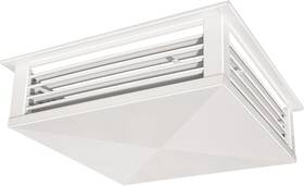 Gsw26-k04 Gsw Scratch 20 Inch White Powder Coated Adjustable Air Diffuser 26 Mounting Edge