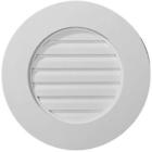 Gv162682 Ekena Millwork Plain Round Gable Vent Louver Functional 849014014845