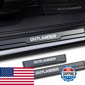 B09vpgwqzz Gzbftdh Car Door Sill Scuff Plate Guard Protector For Mitsubishi Outlander 2008