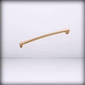 H076134-fub-5b Hickory Hardware - 5 Pack Solid For Core Kitch Flat Ultra B Brass