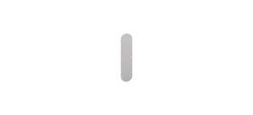072371 Hager 50t 3.5 Inch L X 15 H Round Corner Non-beveled Push Plate Satin Ss