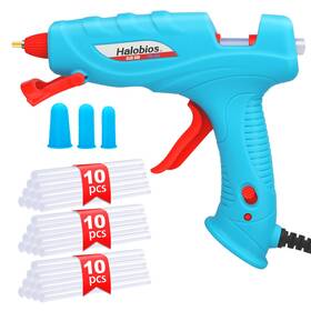 Fq-155 Halobios Fq-105/ 40w Glue Gun Hot With 30 Sticks And Set Gl