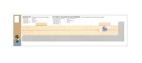 016149119995010 Hampton Bay Drama Marble Endcap Kit Forlaminate Countertop
