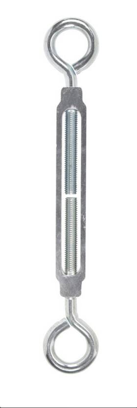 Vshe5007927 Hampton 0.5 7.8 Inch L Zinc Plated Eye And Steel/aluminum Turnbuckle 2-pack