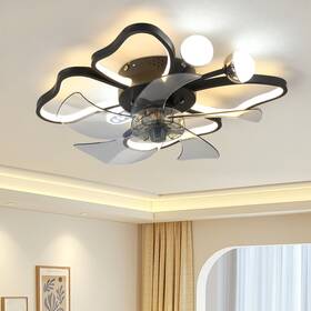 D0102h5sr48 Handmade 19.7 Inch Light Ceiling Fan With Lights Remote Control Modern Butterfly Des