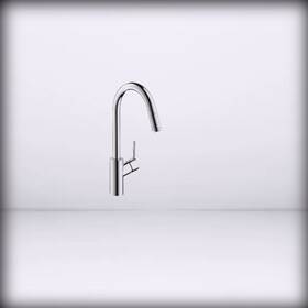 14872001 Hansgrohe Talis - S Chrome High Arc Kitchen Faucet Faucets With P 1.75