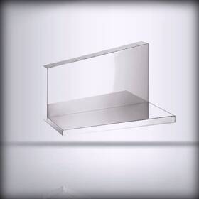 40873000 Hansgrohe Axor Shelf 10 X 5 Upgrade 9-inch Avantgarde In Chrome Lar