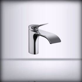 75010001 Hansgrohe Vivenis For Modern 1-handle 1-hole 6-inch Tall Bathroom Sink Chrome