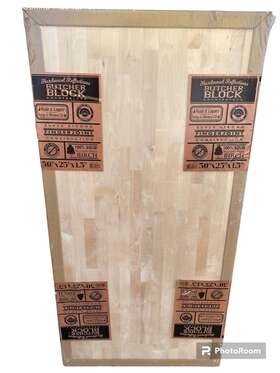 64848 Hardwood Reflections - Butcher Block Countertop Solid Northern White Birch