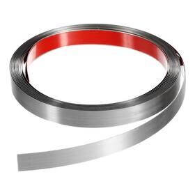Hta240408hh000286 Harfington 16.4ft X 0.59 Inch Wall Trim Peel And Brushed Silver