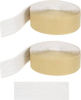 Hta241008hh001950 Harfington 2pcs 3d Wall Edging Self-adhesive 362 Inch X3.1 White
