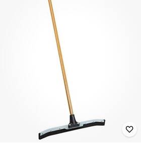 574552a Harper Squeegee 24in Curved Foam With Unbreakable Connector Handle Not Included