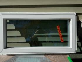 H11-280-1 Harvey Windows White Vinyl Picture New 35 Inch X 18