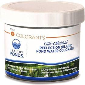 52025 Healthy Ponds Pond Water Dye Black 2.6 Oz Jar Treats 250 000 Gallons
