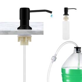 Hellpnoom 768076504340 Built Soap Dispenser For Kitchen Sink And Tube Kit Under