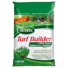 30-0-3 Help 032247012911 Scotts Turf Builder Lawn Food 5.2 Kg 404 M 4 350 Ft