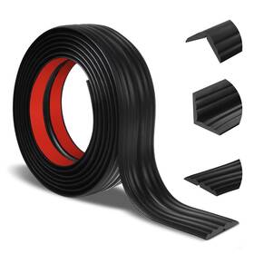 Bolangtiao-4cm-3m-black Heonay Wall Corner Protector Peel And Stick Trim 1.6 In X 10 Ft Black