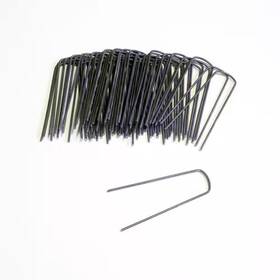 High Tech Pet 313050355311 Humane Contain Yard Staples For Above Ground Boundary Wire Installation