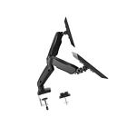 Hndsk4 Huanuo Dual Arm Monitor Stand Adjustable Gas Spring Computer Desk