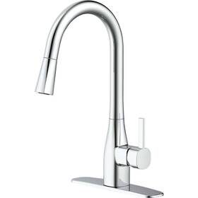 Fp4af316cp-jpa1 Home Impressions 1-handle Pull-down Kitchen Faucet Chrome