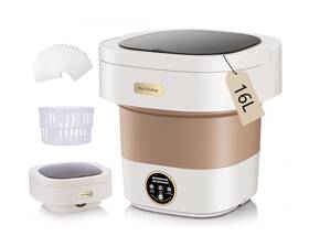 Zdxyj001 Homepac 16l Portable Washing Machine With 30 Laundry Tablets Mini Foldable Washer Fo