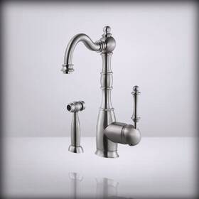 Regss-181-bn Houzer - For Regal Traditional Kitchen Faucet Brushed Nickel